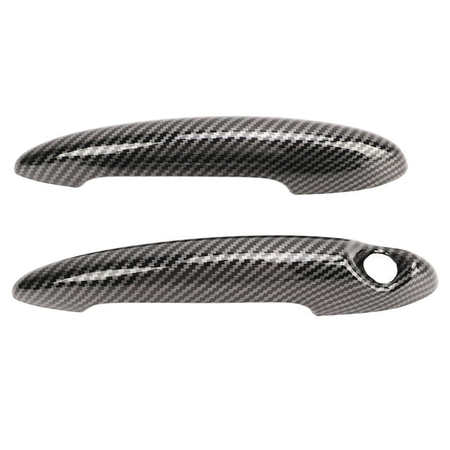 Cubierta de manija de puerta exterior estilo fibra de carbono, tapa decorativa para manija de puerta exterior para Cooper S R50 R53 R55 R56