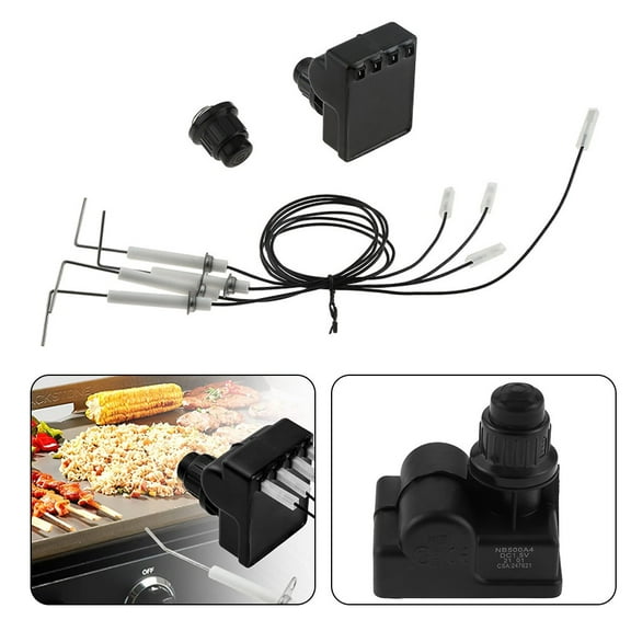 Bbq Accessories Grilling Accessories Grill Set Grill Tools Grill Utensils Set Barbecue Ignition Components High Quality Grill Ignitor Kit for 28 Inch Griddle - Reliable 4