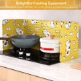thumbnail image 5 of Jinsinto Oil Splatter Shields 2pcs Cat Pattern Oil Splash Baffle Wind Shields Splash Guards Frying Pan Splatter Guard Kitchen Accessories for Keeps Kitchen Clean, 5 of 5