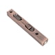 thumbnail image 3 of Pestillo de puerta/portón seguro con grosor mejorado para una fácil operación en acabado oro rosa Cerradura deslizante de tubo oculto de aleación de aluminio, 3 of 8