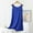 Blue, variant on Elvqul Womens Nightgowns Sleeveless Cotton Sleepwear for Women Blue Long Nightgowns