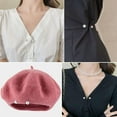 thumbnail image 4 of 145 Pcs Brooch Pins, Sweater Shawl Hat Clip Neckline Pins Double Faux Pearl Brooches for Women Fashion Cover Up Buttons Clothing Dress Decoration Accessories Pant Waist Tightener Safety Pins, 4 of 6