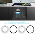 thumbnail image 3 of Food Disposer Adapter, Easy To Replace Rust Resistance Garbage Disposal Adapter Stainless Steel  For Sink Accessories, 3 of 8
