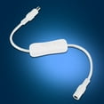 thumbnail image 1 of Conector de tira, 5 piezas 28,5 cm Conector de adaptador de corriente CC Conector de tira LED Rendimiento empaquetado con energía, 1 of 8