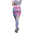 thumbnail image 4 of WILLBEST Leggings Estampados para Mujer, Pantalones de Yoga de Cintura Alta, Mallas Cómodas para Hacer Ejercicio, Ropa Deportiva Elástica para Gimnasio XXXXGrande, 4 of 5