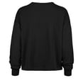 thumbnail image 3 of Women's '47 Black Pittsburgh Steelers Muse Sydney Long Sleeve Cropped T-Shirt, 3 of 3