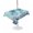 Turquoise Blue-5, variant on Outdoor Tablecloth with Umbrella Hole for Patio/Picnic/Party/Camping, Coastal Turtle Blue Waterproof Table Cloth Rectangle Table Cover Washable, Summer Beach Nautical Coral Starfish (52"x 70")