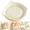 Beige, variant on Ceramic Grater Plate,Multi-Purpose Ginger Garlic Grinder & Zester, Ergonomic Kitchen Tool for Grating Ginger, Garlic, Citrus, and Spices with Silicone Brush