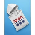 thumbnail image 3 of NASA Nasa Space Helmets Banner Hoodie Men -NASA Designs, Male XX-Large, 3 of 4