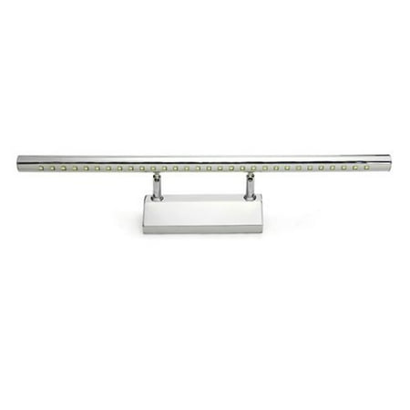 

7W 30-LED SMD5050 6500K Natural White Stainless Steel LED Mirror Front Light Lamp LED Bathroom Wall Light