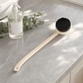 thumbnail image 3 of Detachable Long Handled Back Scrubber, Two in One Soft Bristle Bath Brush for Shower, Exfoliating Body Brush for Bathing, Gentle Exfoliation for Home Use, 3 of 7