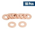thumbnail image 4 of 10pcs 10mm Inner Diameter Copper Washers Flat Sealing Gaskets Ring for Cars, 4 of 5