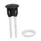 thumbnail image 4 of Interruptor pulsador para inodoro, fácil de instalar, redondo, de 38 mm, para reparación de de agua de inodoros, botones para de agua Negro, 4 of 9