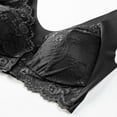 thumbnail image 7 of Women's Lace Bras, Seamless Bras for Women Front Closure No Underwire Bras Lace Breathable Push Up Bralette Convenient Comfort Bras Plus Size M-5XL Womens Bras Clearance under $5, 7 of 7