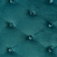 thumbnail image 4 of GDF Studio Rafaela Indoor Tufted Chaise Lounge, Dark Teal and Dark Brown, 4 of 4