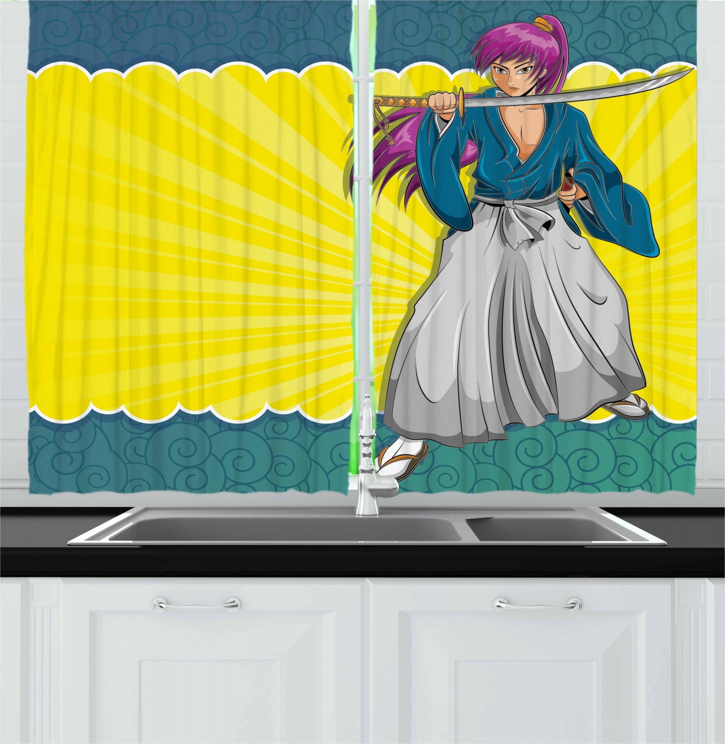 Anime Girl ecchi 60x60 Shower Curtain | CafePress