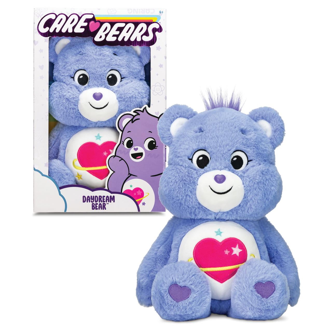 NEW 2022 Care Bears 14" Plush - Daydream Bear - Soft Huggable Material! - Walmart.com