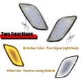 thumbnail image 2 of GTINTHEBOX Clear Switchback LED Corner Parking Side Marker Lights For 2002-2003 Subaru Impreza, 2 of 11