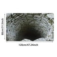 thumbnail image 3 of TIELUTT 3D Velvet Bath Mat Super Absorbent Non Floor Rug for Living Room Kitchen Entrance Living Room Rugs 5x7 Carpet 10x10 Bed Decorative Blanket Comfy Throw Blankets Soft Shaggy Rug, 3 of 6