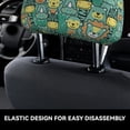 thumbnail image 4 of Naloa Animals with Leaf Print 2 PCS Car All-Inclusive Headrest Cover,Seat Headrest Cover Headrest Cover Protector for Most Car Models, 4 of 9