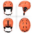 thumbnail image 3 of Casco Casco De Snowboard Casco De Deporte De Nieve Al Aire Libre con Forro Extraíble Y Almohadillas para Los Oídos, 3 of 4