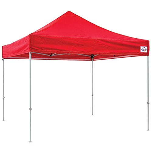 Red 10x10 Ez Pop Up Canopy Gazebo Tent Sunshade Replacement Top Polyester Cover 