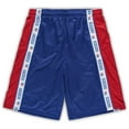 thumbnail image 2 of Men's Fanatics Royal/Red Philadelphia 76ers Big & Tall Tape Mesh Shorts, 2 of 3