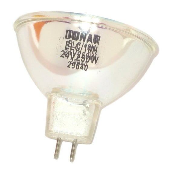 29640 Donar ELC-10 250W 24V MR16 GX5.3 Clear Halogen Lamp