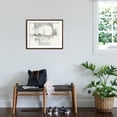 thumbnail image 3 of Art.com Improvisation I Gray Crop Art Print by Mike Schick, Brown Frame Wall Art, 29" x 23", 3 of 5