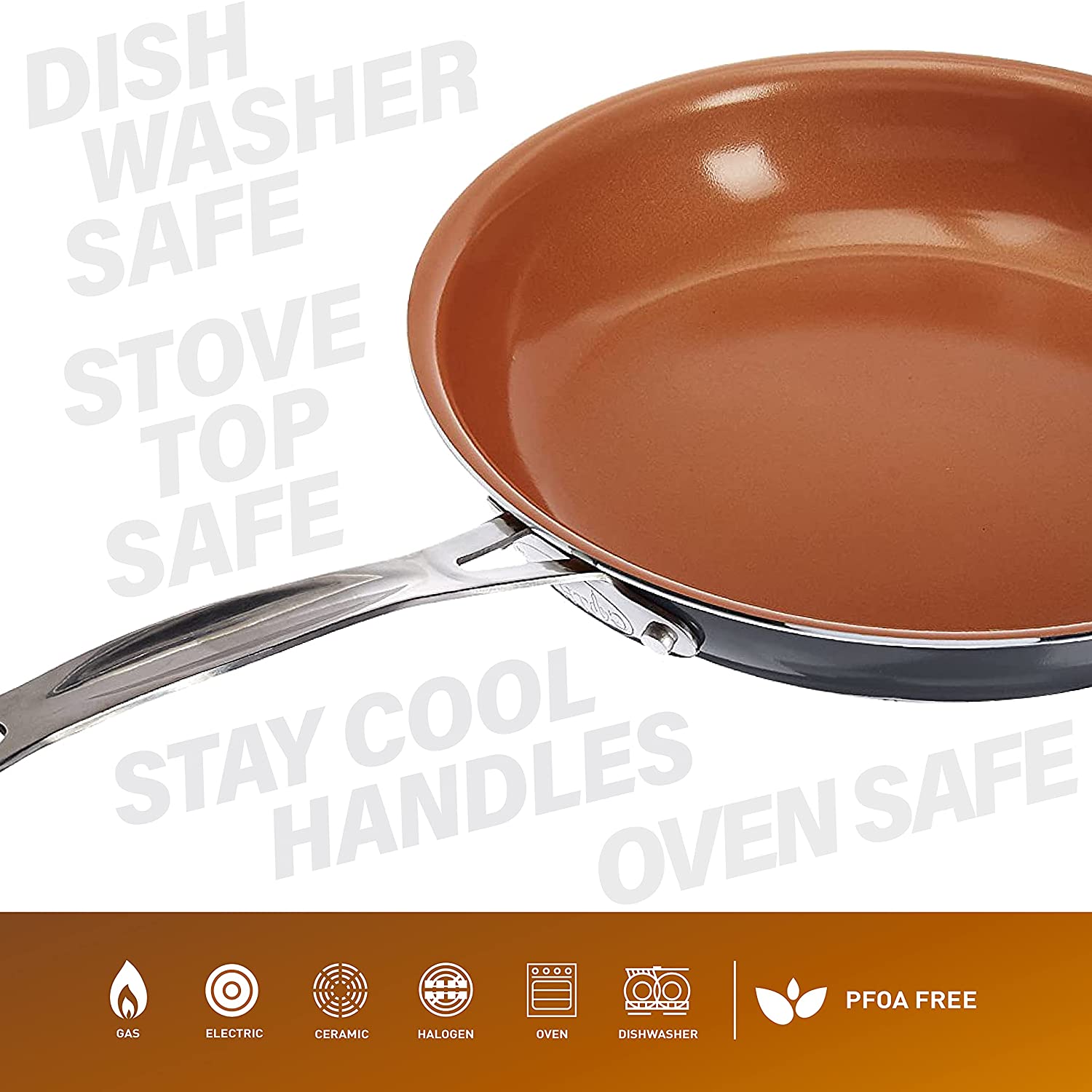 Gotham Steel 11-Inch Nonstick Frying Pan photo 5