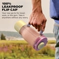 thumbnail image 6 of Ninja BlendBOSS 24-Oz Personal Blender, for Smoothies & Frozen Drinks, Travel Tumbler with LeakProof Lid and Chug Spout, Auto-iQ Technology, 1200 Peak Watts, DB300PK Strawberry Lemonade, 6 of 9
