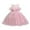 Pink, variant on Otqutp Wedding Dress for Baby Girls Toddler Kids Baby Girls Bow Tulle Patchwork Party Princess Dress Clothes 1-5Y Swing Dress for Toddler Girls(White,2-3 Years)
