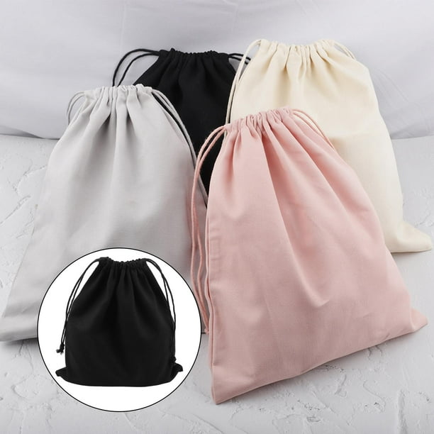 Plain canvas drawstring on sale bags