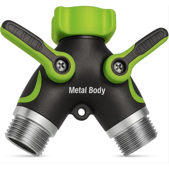 Divisor de mangueras de jardín Craft911 de 2 vías