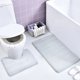 thumbnail image 3 of Juego de alfombrillas de baño de espuma viscoelástica suministros de baño lavables a máquina Extra absorbentes 3 uds., 3 of 5