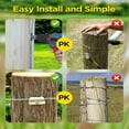 thumbnail image 3 of Woven 50PCS 2 Inch Fence Fastener Nails Galvanized Stainless Steel Fence Staple For Wire Mesh And Woven Fencing, 3 of 8
