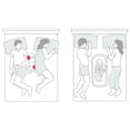 thumbnail image 2 of Cuna nido para bebé Cama de viaje portátil Cuna para bebé Cuna para recién nacidos Parachoques Cama para recién nacido extraíble y lavable, 2 of 5