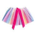 thumbnail image 4 of Godom Girls Patchwork Tutu Skirt 2T-11T Layered Mesh Elastic Waist Princess Dance Party Costume,Hot Pink, 4 of 4