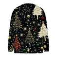 thumbnail image 4 of Uootdi Christmas Sweater for Women Cute Gift Xmas Button Down cardigan Sweater for Women Fall Winter Knitted Outerwear Coat, 4 of 5