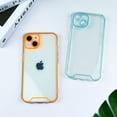 thumbnail image 5 of TECH CIRCLE Clear Case For iPhone 14 Pro, Shockproof Thin Silicone Cover Yellowing-Resistant Slim Transparent TPU Luminous Protective Phone Case For Apple iPhone 14 Pro 6.1 inch 2022,Orange, 5 of 9