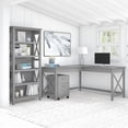 thumbnail image 7 of Bush Furniture Key West Office Furniture Set, Cape Cod Gray, 7 of 7