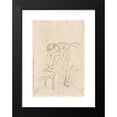 thumbnail image 2 of Edgar Degas 18x24 Black Modern Framed Museum Art Print Titled - Dancer Putting Her Slipper (circa 1888), 2 of 5