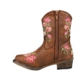 thumbnail image 3 of Roper Girls Juliet Round Toe Cowboy   Ankle Boots, 3 of 5