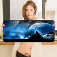 thumbnail image 5 of Gaming Mousepad, Large Desk Mat for Gamer, Non-Slip Rubber, Long Mousepad, Keyboard Pad, with Superior Micro-Weave Cloth, 31.5 x 11.8 ( Multi-color ), 5 of 6