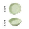 thumbnail image 2 of QeeaDeea Ceramic Pinch Bowls, 3.5 Oz Small Bowls For Dipping - Cooking Prep & Charcuterie Board Bowls-green-Set of 2, 2 of 7