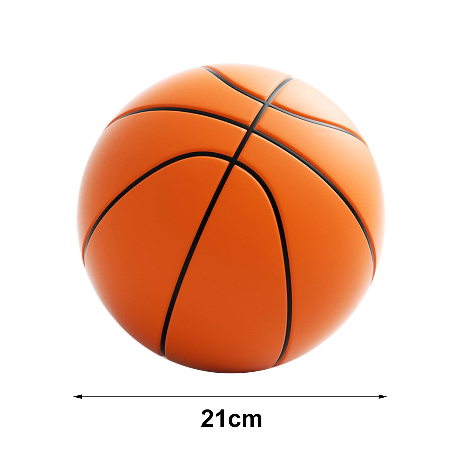 Naierhg Indoor Silent Basketball High Rebound Low Noise Dribbling Training High Density Foam Practice Sports Bouncy Ball s s Gift