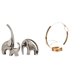 thumbnail image 1 of Estatua de elefante,Estatuas de elefantes de cerámica,figuras de elefantes,decoración,Portabotellas de vino,Soporte para botellas de vino,soporte para botellas de vino,estante de, 1 of 8