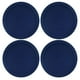 thumbnail image 1 of Tapas Universales Wood Grip para Recipientes de Vidrio Pyrex y Anchor 4 Tazas Paquete de 4 Color Azul, 1 of 5