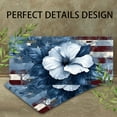 thumbnail image 4 of Flower on American Flag Front License Plate, Metal License Plate, Funny Standard Plates Personalized Novelty Decorative For Men/Women/Boys/Girls Car 6×12 7 Inch, 4 of 7