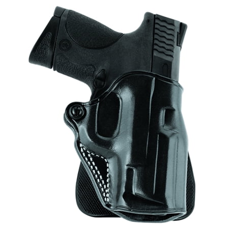 GALCO SPEED PADDLE RUGER SP101; TAURUS 605 SADDLE LEATHER (Best Leather Paddle Holster)